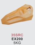 EX100 EX200 30S 30RC 35S 35SRC HITACHI Excavator Bucket Teeth Dynamic Stress