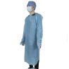 Buy cheap Disposable CPE plastic gown water proof with thumb loop hole light weight from wholesalers