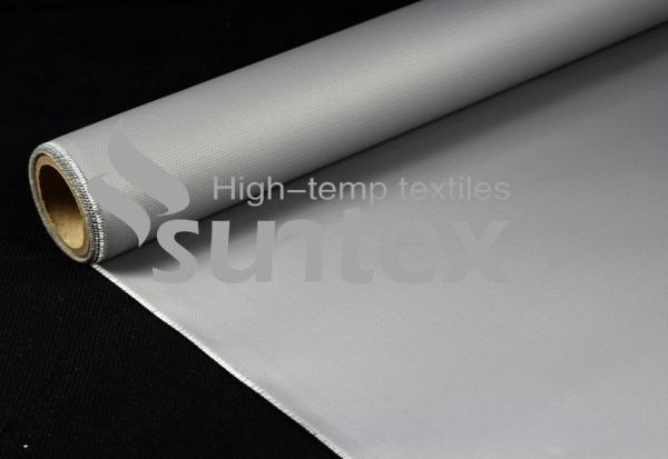 Buy cheap High Temp Silicone Coated Fiberglass Cloth Fire Curtain Fabric Cloth Fire Proof from wholesalers