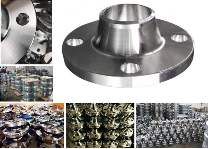 DIN 2502 2527 Forged Steel Pipe Flange , Round / Square Butt Weld Flange