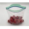Buy cheap Double zipper bpa free food grade liquid plastic breast milk storage bags, food double zip lock plastic packaging bags from wholesalers