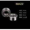 Buy cheap Flanschlager Ceramic Mini Ball Bearing 684 ZZ For Window Roller from wholesalers