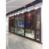 Buy cheap 12A Glass ISO9001 6063 -T5 Powder Coated Aluminium Windows from wholesalers