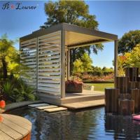 Buy cheap PROLOUVER Cheap Price Aluminum Louvered Roof Pergola Kits Hot Sale product