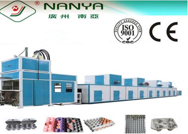 Buy cheap Energy Saving Fully Automatic Pulp Molding Machine , Egg Tray Manufacturing Machine from wholesalers