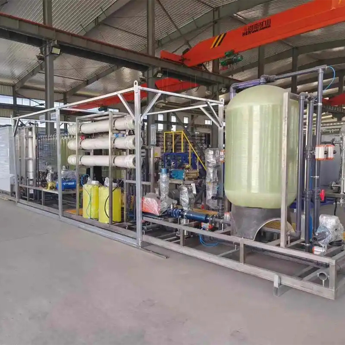 Containerized Leachate Emergency Device Compact and Comprehensive Solution for On-Site Treatment