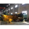 Buy cheap Manual Operation Metal Scrap Hydraulic Baler 15kW Power 4450*2700*2300mm from wholesalers