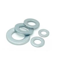 Buy cheap Zinc Finish carbon steel flat Washers Plain Washers with 100% Inspection product