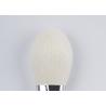 Buy cheap Elite White Slight Tapered Blush Organic Makeup Brushes / Cosmetic Brush Set from wholesalers
