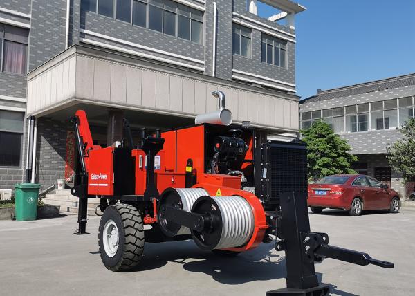 Buy cheap 90KN 540mm Bull Wheel Hydraulic Cable Puller For OPGW ADSS from wholesalers
