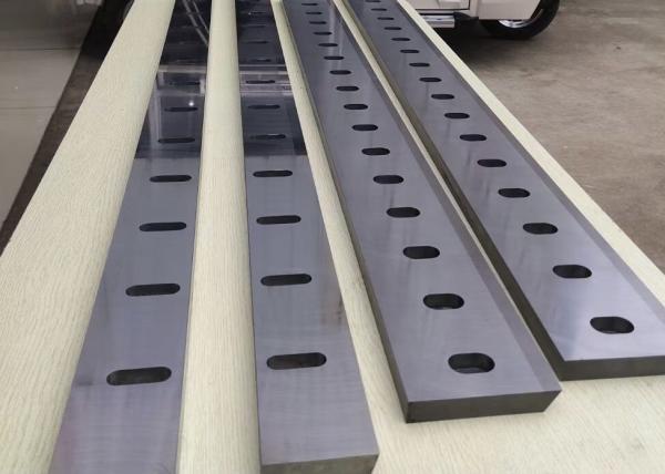 Buy cheap Hydraulic SKD11 Guillotine Shear Blade 95 HRC Cutting Steel Cold Rolled Plates from wholesalers