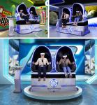 3 DOF 9D Egg VR Cinema Kino Simulator Virtual Reality Egg Chair With Air Face