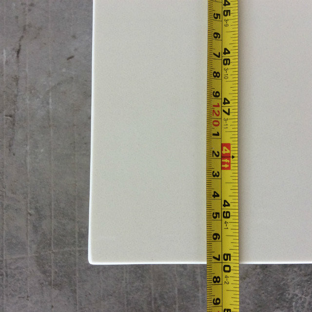 Solid White Quartz Kitchen Countertops , Engineered Granite Countertops