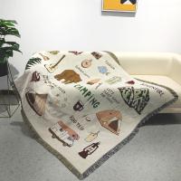 Buy cheap cotton Camping Blanket Moisture Proof Picnic Mat Jacquard Tapestry product