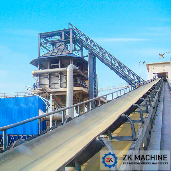 Inclined Belt Conveyor Light Weight / Conveying Equipment