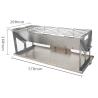 Buy cheap Powder Coated Finish Portable BBQ Grill with Woodfired Oven and Rotisserie Stove from wholesalers