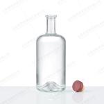 Glass Base Material Customized 750ml 700ml 500ml Bottle for Gin Vodka Whiskey