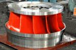 What's the production progress of the Stainless Steel Francis Turbine Runner?