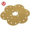 Buy cheap Yellow Sanding Disc Coated Abrasive 5 Inch 125 Mm Hook And Loop Sanding Disc from wholesalers