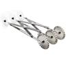 Buy cheap Wholesale Stainless Steel Pizza Cutter 3 Wheels Food Grade Pizza Tool from wholesalers
