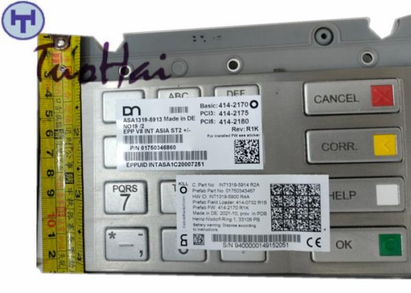 Buy cheap 01750343467 Wincor ATM Parts EPP V8 INT2 ASIA ST2+/-A2 Keyboard Original from wholesalers