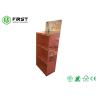 Buy cheap Matte Lamination Cardboard Floor Displays , Easy Advertising Cardboard Display Racks from wholesalers