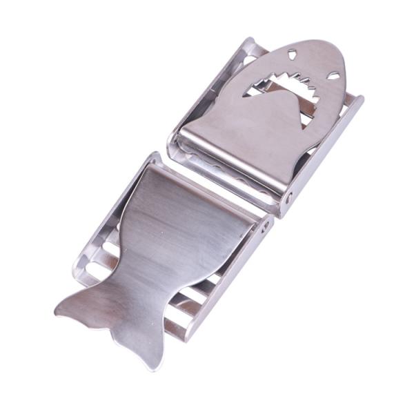 Quality Heavy Duty Weight Belt Buckle , 304 Stainless Steel Buckle With Polish Surface for sale