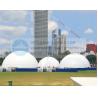 Buy cheap Pvc Sidewalls Heat Proof Aluminium Half Dome Tent For Exhibitions from wholesalers