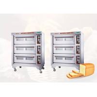 Buy cheap Three Deck 1220mm 19.8kw Industrial Bakery Oven product