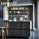 Kitchen Cabinet Supplier Modular Luxury Design Modern Stainless Wood Furniture