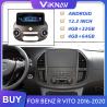 Buy cheap Double Din ABS Mercedes Benz Radio Stereo For Vito 2016 To 2020 from wholesalers
