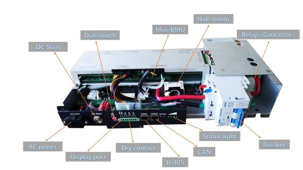 Buy cheap 60S 50A Master Slave BMS lithium battery management system 192V BMS for lifepo4 battery pack UPS BESS from wholesalers