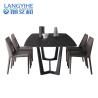 Buy cheap 304SS Legs Rectangular Kitchen Dining Table Artificial Dali from wholesalers