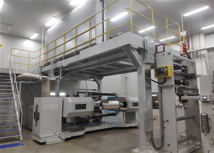 PET High Accuracy 1400mm Web Coating Machine , Electrode Coating Machine
