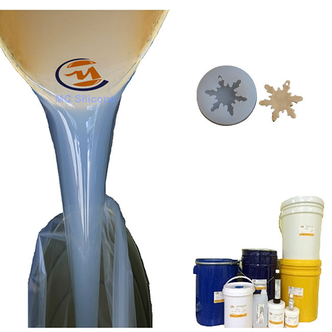 Odorless Platinum Cure RTV2 Liquid Silicone For Making Rose Flower Candle Soap Molds