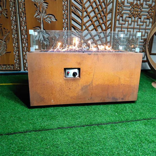 Buy cheap 600mm Garden Gas Fire Pits SUS304 Outdoor Patio Table With Propane Fire Pit from wholesalers