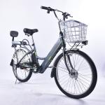 24In Lightweight Electric Road Bike IP54 Waterproof With Double Wall Alu Rim