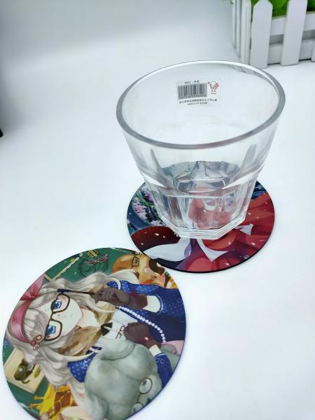 Buy cheap Anti Slip Coffee Table Cup Coaster 2D Design Inkjet Printing from wholesalers