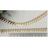 Buy cheap Fine products bag hardware gold leaf diamond decorative iron bag metal chain from wholesalers