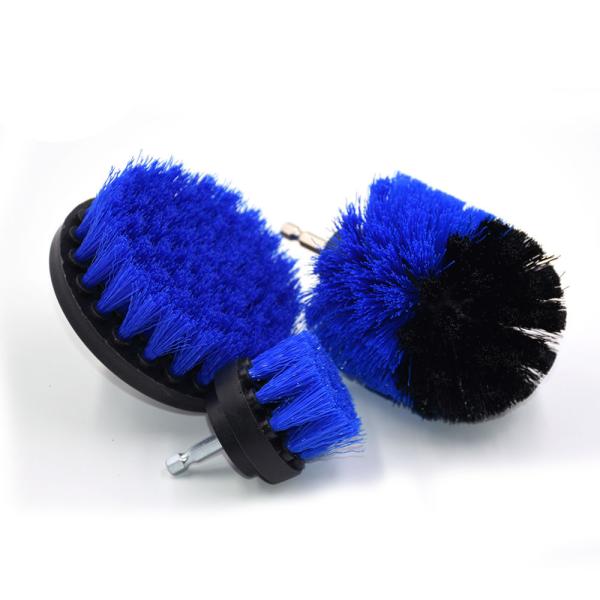Buy cheap 3 Piece Drill Cleaning Brush Attachments Set , Scruber Drill Cleaning Rotary Brush from wholesalers