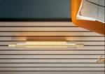 All-copper Italian wall lamp living room grille background wall lamp modern high