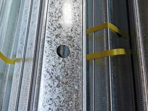 Z90 GI Purlin C-Profile Channel Light Steel House Regular Spangle Galvanized