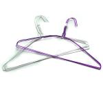 2.1mm 16 Inch Laundry Wire Hanger Heavy Duty Powder Coated White
