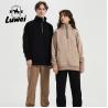 Buy cheap Designer Men Street Hoody Sweatshirt Crop Top Slim 380g 95% Cotton Half Zip Stand Collar Street Wear Hoodie from wholesalers