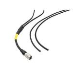 Sound Devices ZAXCOM Power Coiled twist Cable D-Tap to 4PIN Hirose Male