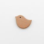 wooden Round Shaped baby pacifier clips