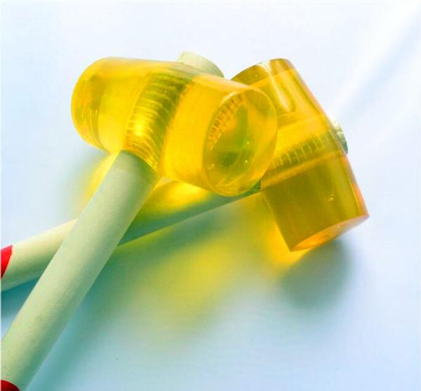 Buy cheap Transparent Rubber Mallet/Rubber hammer with colored wooden handle RHA-3 from wholesalers