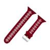 Buy cheap Carved Silicone Rubber Watch Band 38mm 42mm For Apple Watch 7 6 5 4 3 2 1 from wholesalers