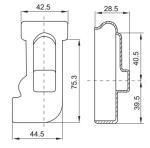 Plastic Positive Marine Battery Terminal Boots / Battery Cable Cover