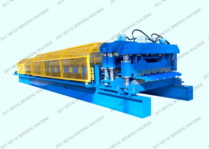 6 Ton Corrugated Roof Panel Roll Forming Machine PPGI Ibr Sheeting Equipment